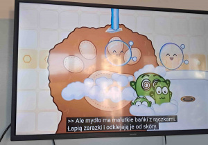 Film edukacyjny o potrzebie mycia rąk